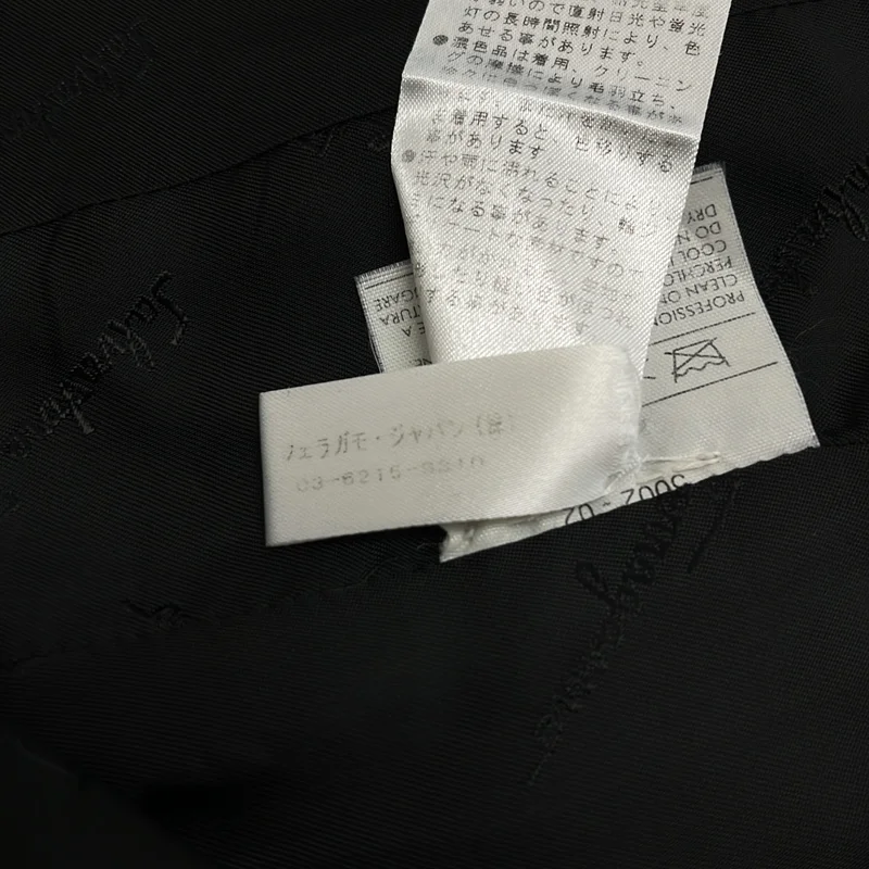 Salvatore Ferragamo / サルヴァトーレフェラガモ | 2B レイヤードスリーブ テーラードジャケット / ロゴ総裏地 | 42 | レディース
