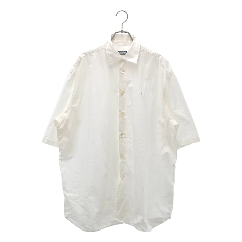 RAF SIMONS / ラフシモンズ | Short sleeve shirt オーバーサイズ 刺しゅう シャツ | 48 | メンズ