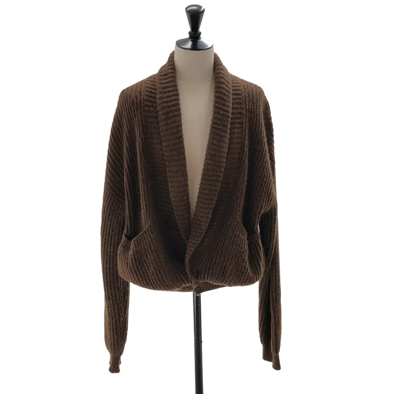Cristaseya / クリスタセヤ | 2023AW | CAMEL OVERSIZED CARDIGAN カーディガン | L | メンズ