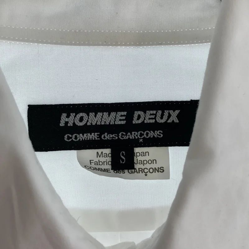 COMME des GARCONS HOMME DEUX / コムデギャルソンオムドゥ | 2023 | コットン レギュラーカラー シャツ | S | メンズ