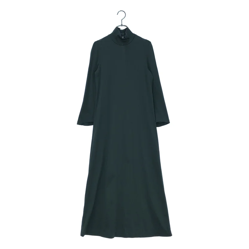Mame Kurogouchi / マメクロゴウチ | 2023AW | Mercerized Cotton High Neck Dress コットン ハイネックワンピース | 2 | レディース