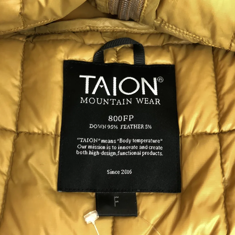 TAION / タイオン | キルティング ポンチョ コート | F | レディース