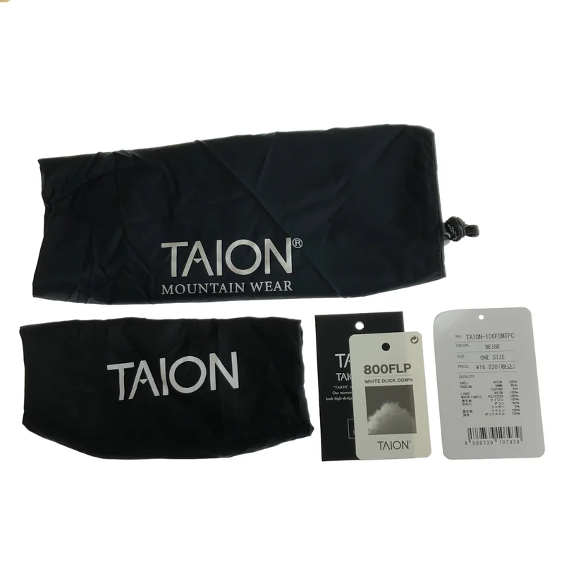 TAION / タイオン | キルティング ポンチョ コート | F | レディース