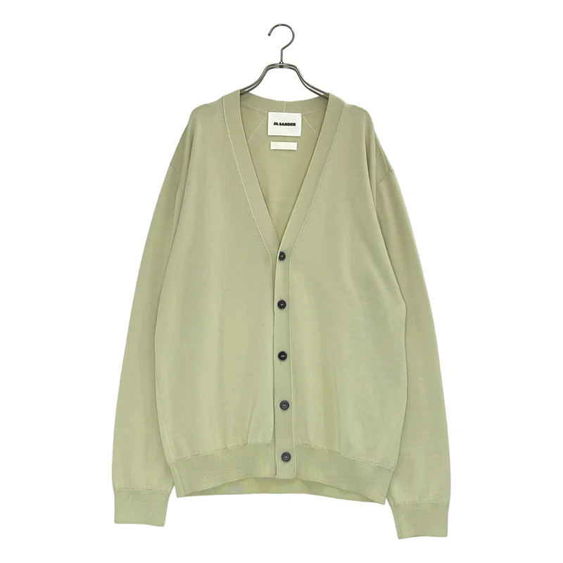 JIL SANDER+ / ジルサンダープラス | 2024SS | スーパーファインメリノウール Vネック カーディガン | 50 | メンズ