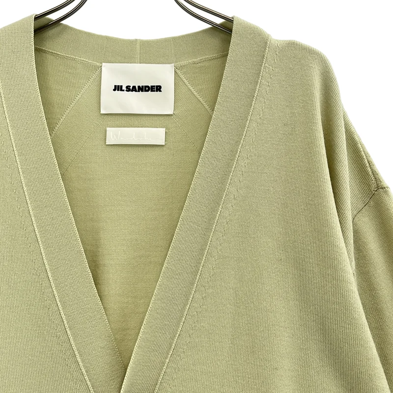 JIL SANDER+ / ジルサンダープラス | 2024SS | スーパーファインメリノウール Vネック カーディガン | 50 | メンズ