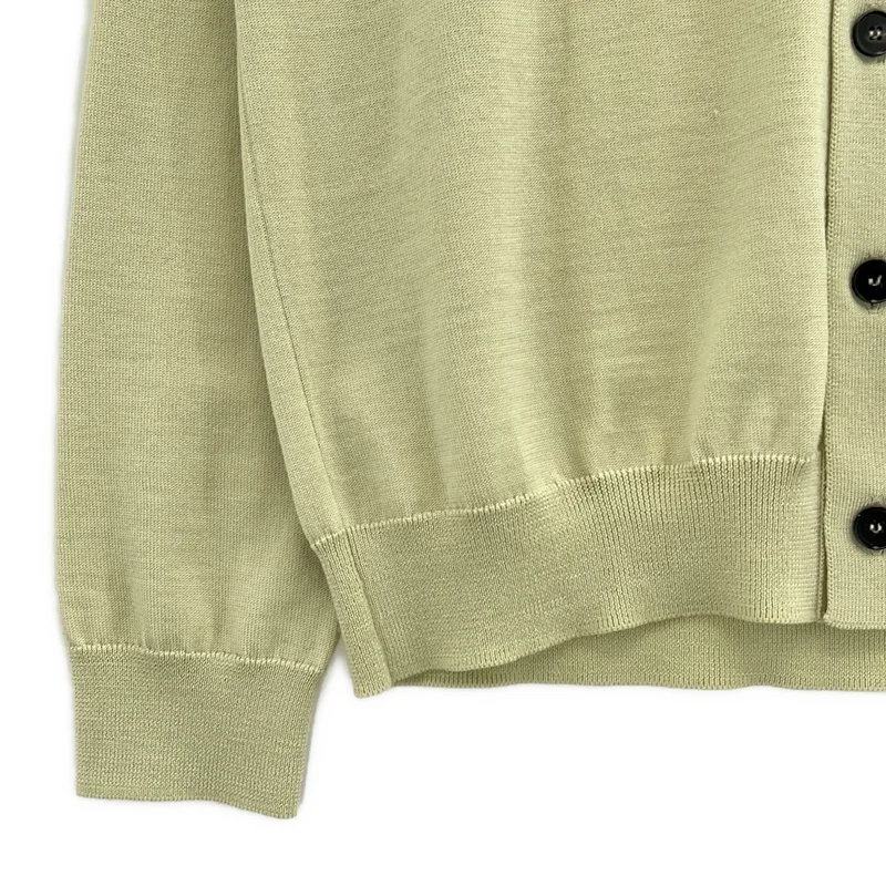 JIL SANDER+ / ジルサンダープラス | 2024SS | スーパーファインメリノウール Vネック カーディガン | 50 | メンズ