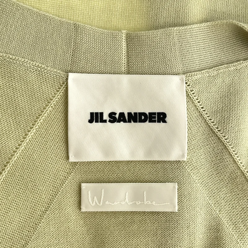 JIL SANDER+ / ジルサンダープラス | 2024SS | スーパーファインメリノウール Vネック カーディガン | 50 | メンズ