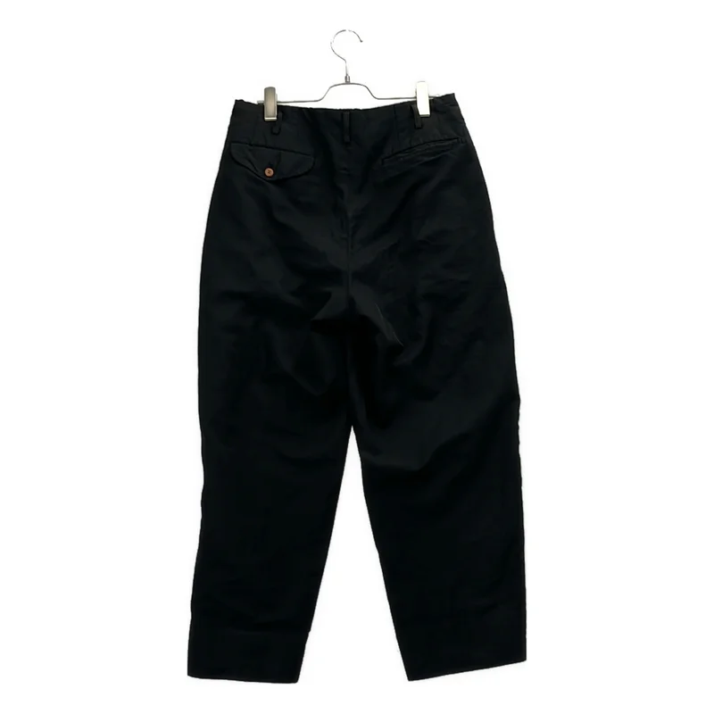 COMME des GARCONS HOMME PLUS / コムデギャルソンオムプリュス | 2018SS | ポリエステル 製品加工 2タック テーパードパンツ | XS | メンズ
