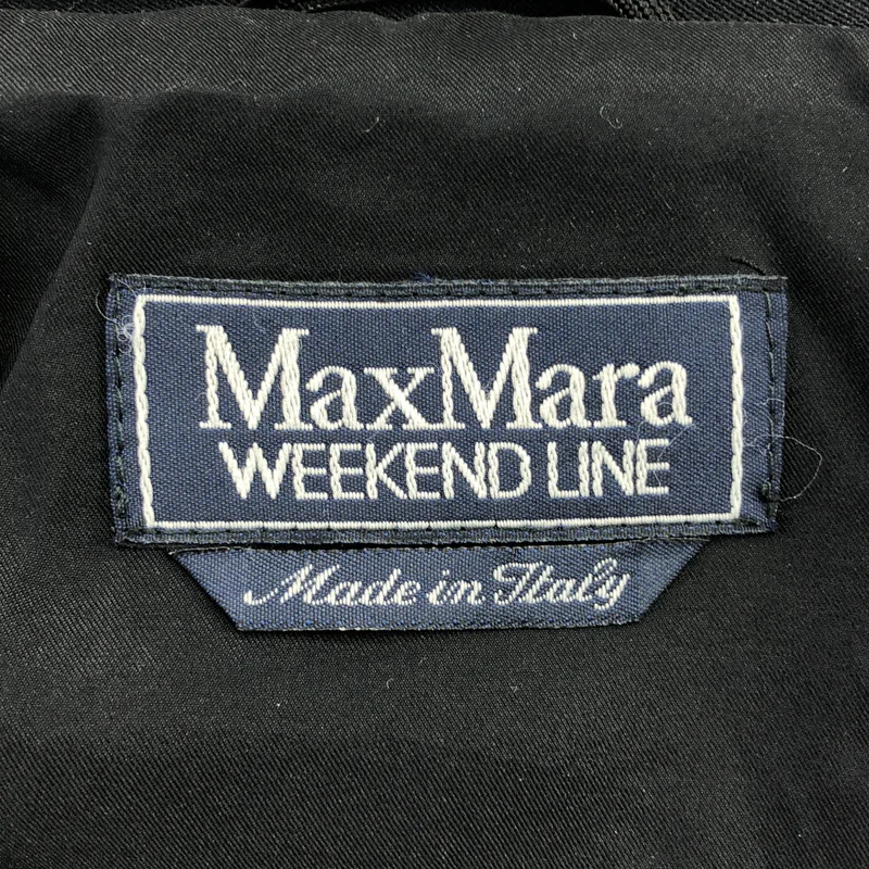 WEEKEND MAX MARA / ウィークエンドマックスマーラ | ウール混 比翼 ステンカラー ロングコート | 42 | レディース