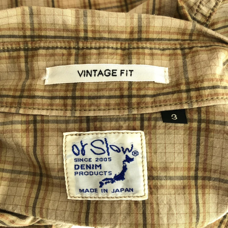 orslow / オアスロウ | VINTAGE FIT チェックシャツ | 3 | メンズ