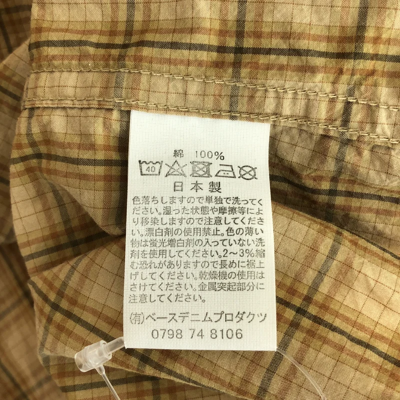 orslow / オアスロウ | VINTAGE FIT チェックシャツ | 3 | メンズ