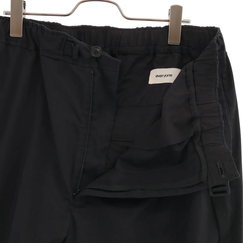everyone / エブリワン | COTTON TWILL BELTED EASY PANTS イージーパンツ | XL | メンズ