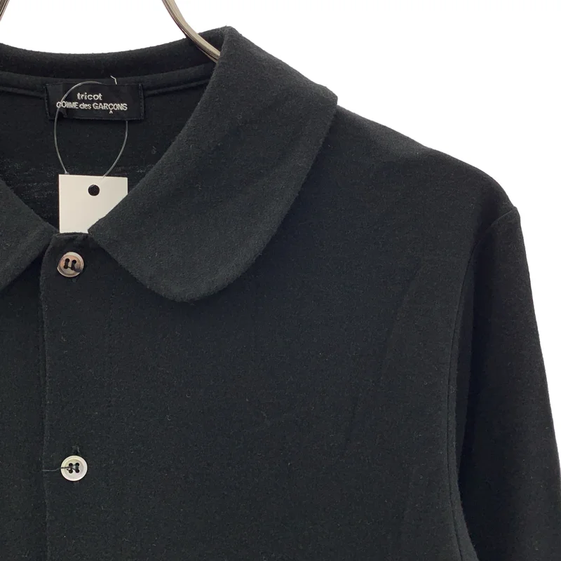 tricot COMME des GARCONS / トリココムデギャルソン | 2004SS | コットン レーヨン 丸襟 レイヤード カーディガン |