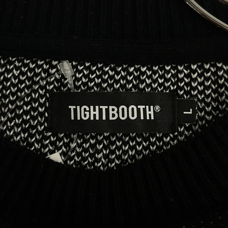 TIGHTBOOTH PRODUCTION / タイトブースプロダクション | グラフィックデザイン オーバーサイズニット | L | メンズ