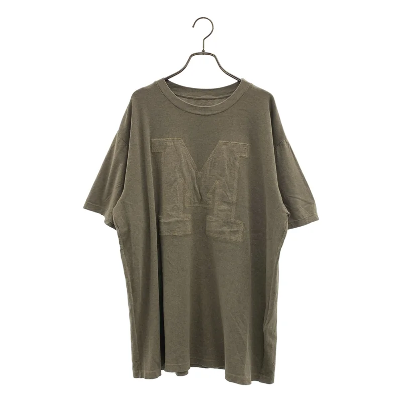 MM6 Maison Margiela / エムエムシックスメゾンマルジェラ | 2022SS | コットン イニシャルロゴ Tシャツ | S | レディース