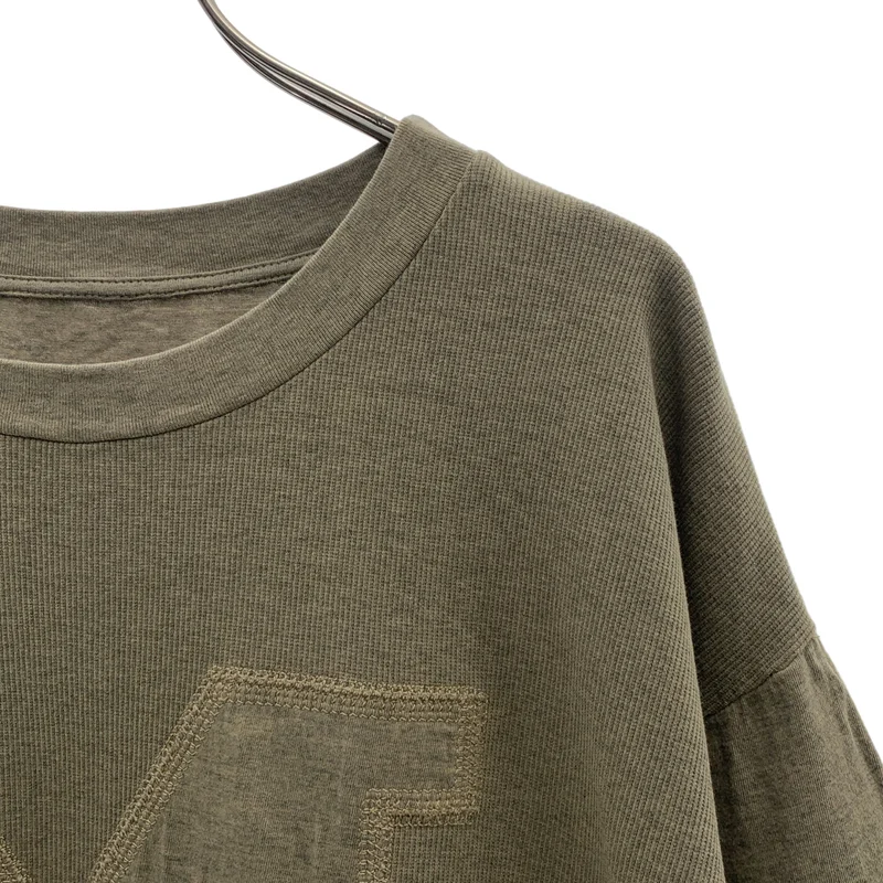 MM6 Maison Margiela / エムエムシックスメゾンマルジェラ | 2022SS | コットン イニシャルロゴ Tシャツ | S | レディース