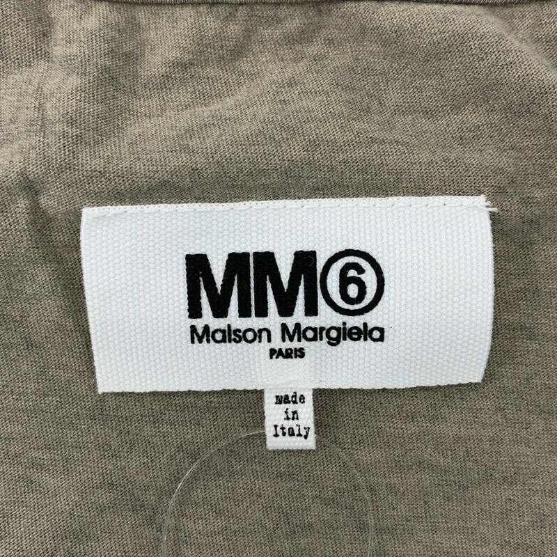 MM6 Maison Margiela / エムエムシックスメゾンマルジェラ | 2022SS | コットン イニシャルロゴ Tシャツ | S | レディース
