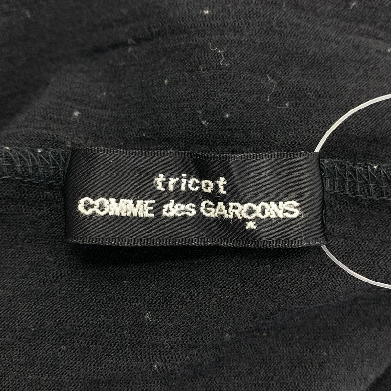 tricot COMME des GARCONS / トリココムデギャルソン | 1999AW | ウール ベロア 切替 ハイネック ニット |