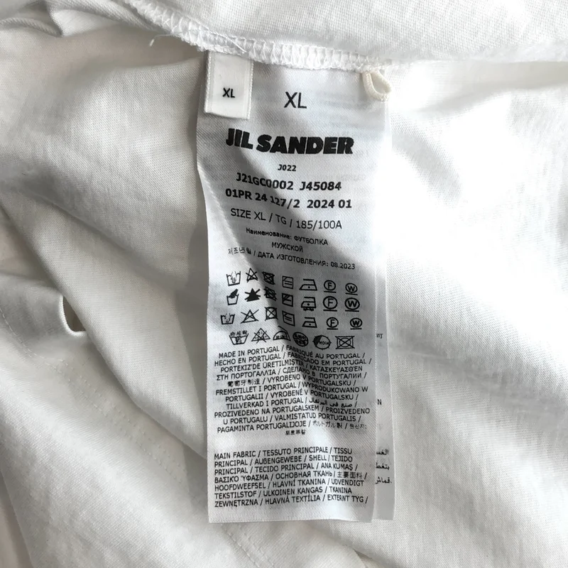 JIL SANDER / ジルサンダー | 2024SS | オーバーサイズ Tシャツ カットソー | XL | メンズ