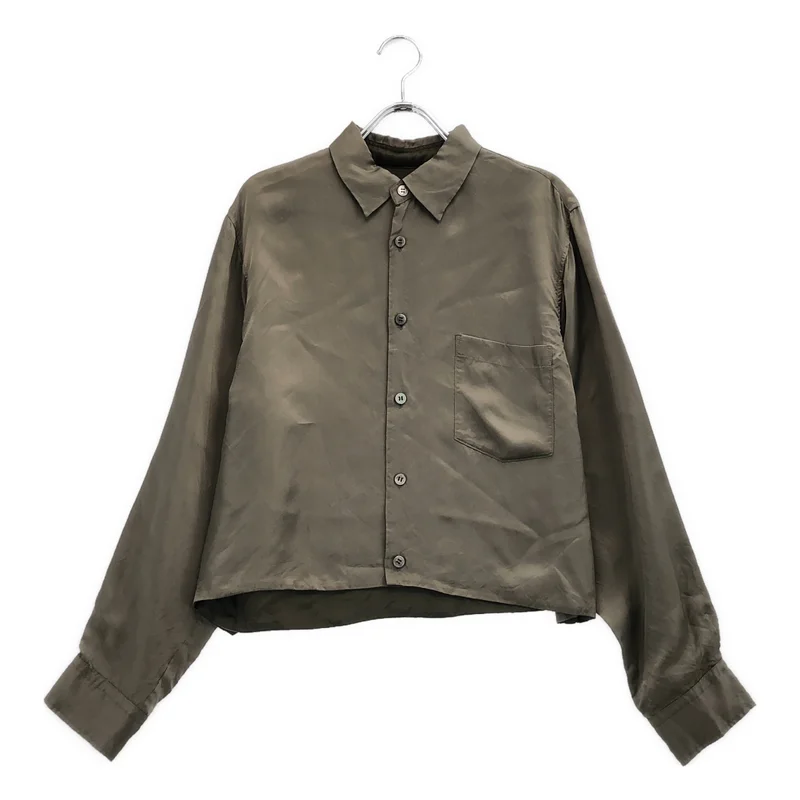 tricot COMME des GARCONS / トリココムデギャルソン | 1994AW | レーヨン クロップドシャツ |