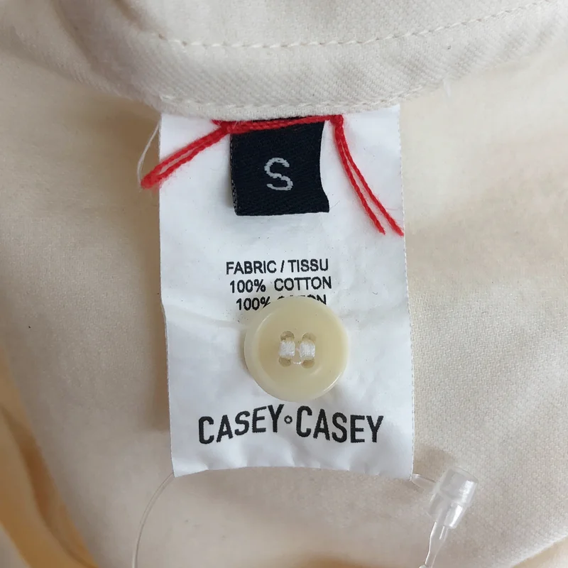 CASEY CASEY / ケーシーケーシー | BIG RACCOURCIE SHIRT / ビッグラクルシー シャツ | S | メンズ