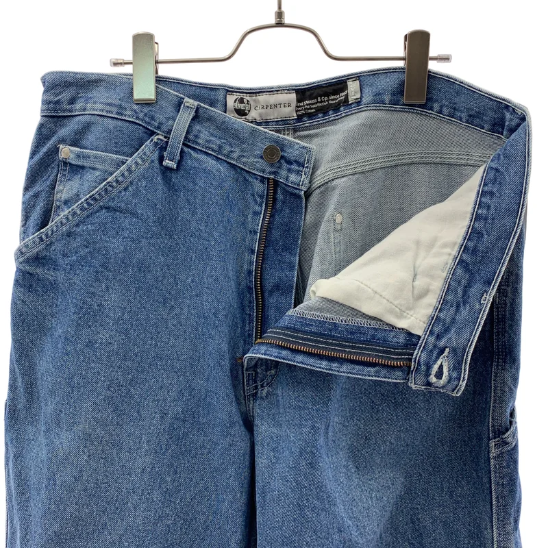 Levi's / リーバイス | SILVER TAB CARPENTER SANTA ROSA CARPENTER / シルバータブ ワイド デニムパンツ | 34 | メンズ