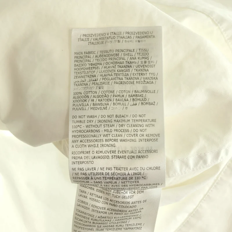 JIL SANDER / ジルサンダー | 2024SS | スタンドカラー シャツ ジャケット_半袖 | 34 | レディース