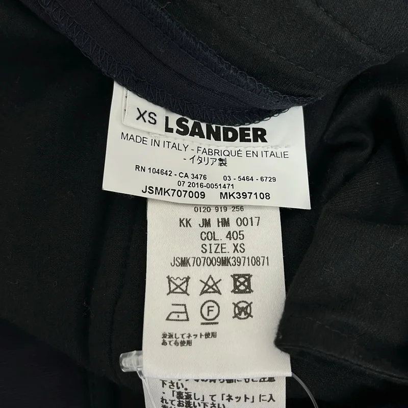 JIL SANDER / ジルサンダー | ストレッチ スラックス パンツ | XS | メンズ