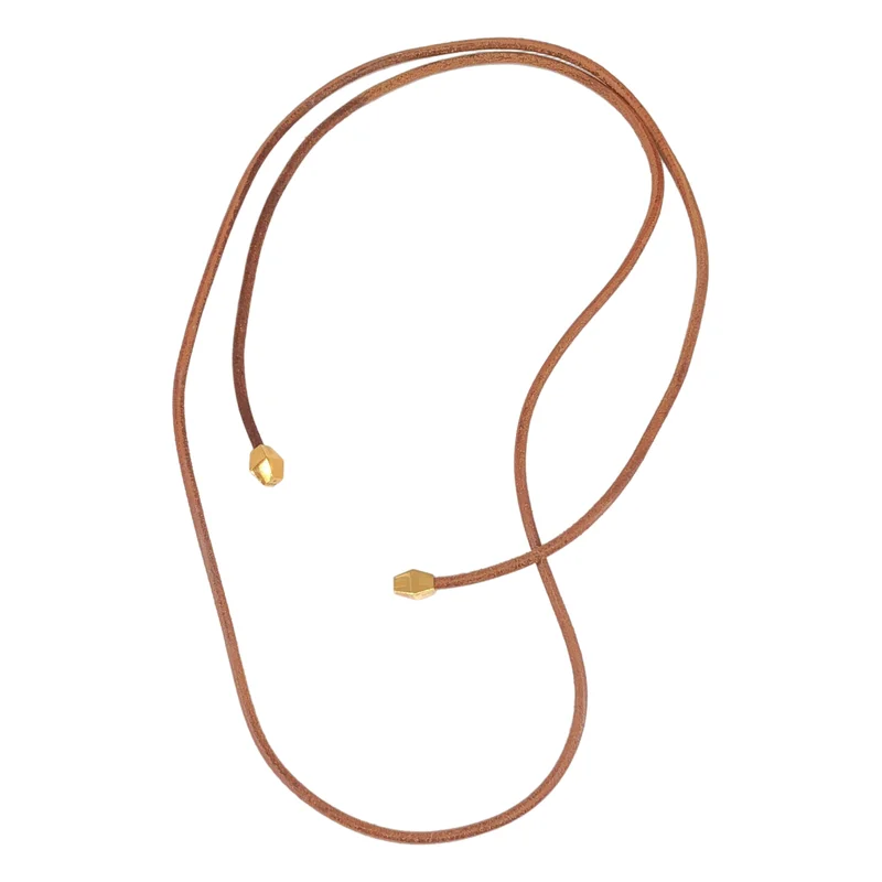 HERMES / エルメス | ラニール レザーネックレス |