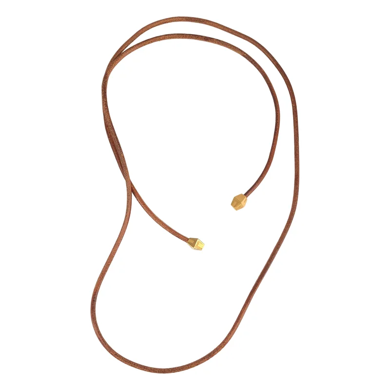 HERMES / エルメス | ラニール レザーネックレス |
