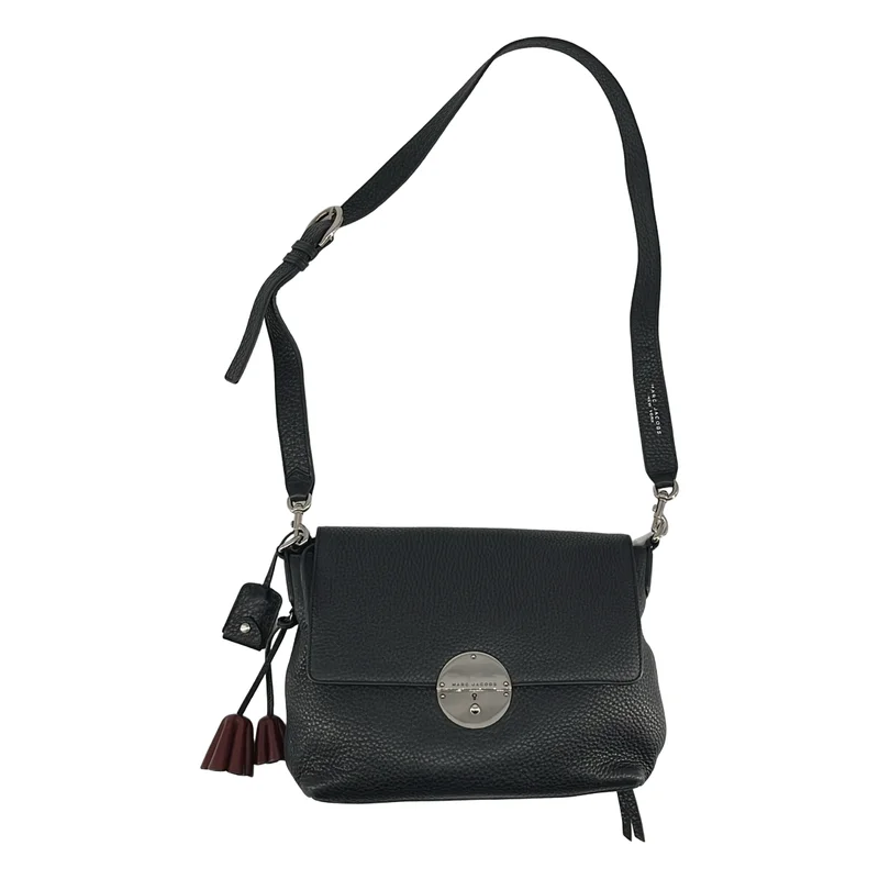 MARC JACOBS / マークジェイコブス | レザー フラップ ショルダーバッグ |
