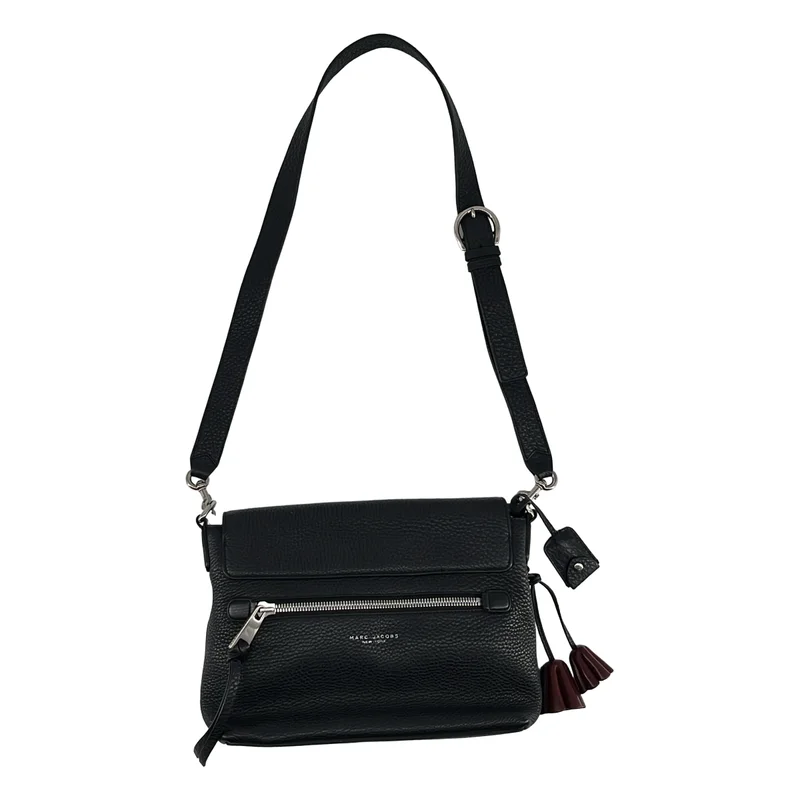 MARC JACOBS / マークジェイコブス | レザー フラップ ショルダーバッグ |