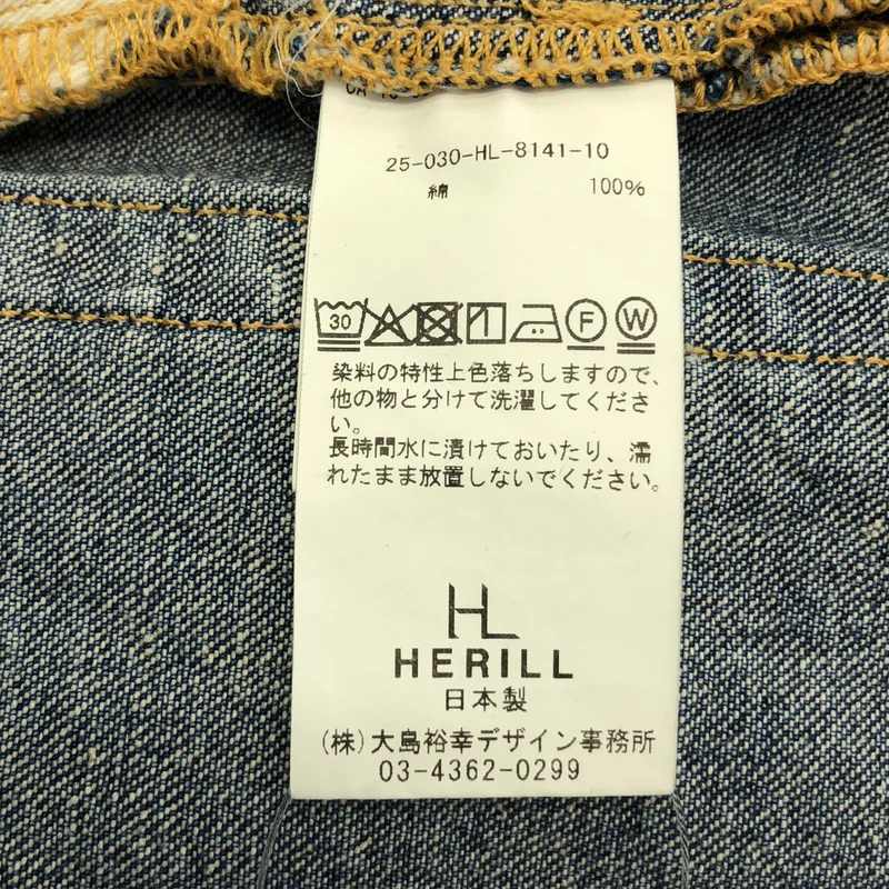 HERILL / ヘリル | HL Regular Denim デニム ワイドパンツ | 1 | メンズ