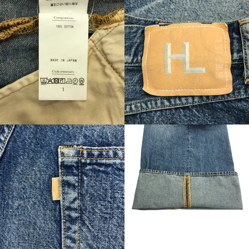 HERILL / ヘリル | HL Regular Denim デニム ワイドパンツ | 1 | メンズ