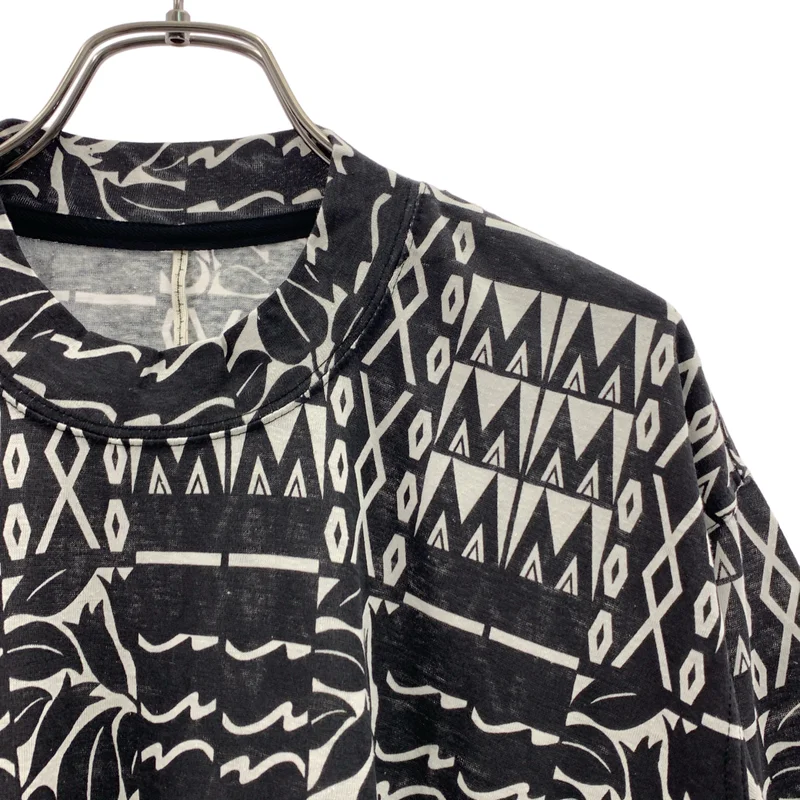m's braque / エムズブラック | シルク混 モックネック Tシャツ | L | メンズ