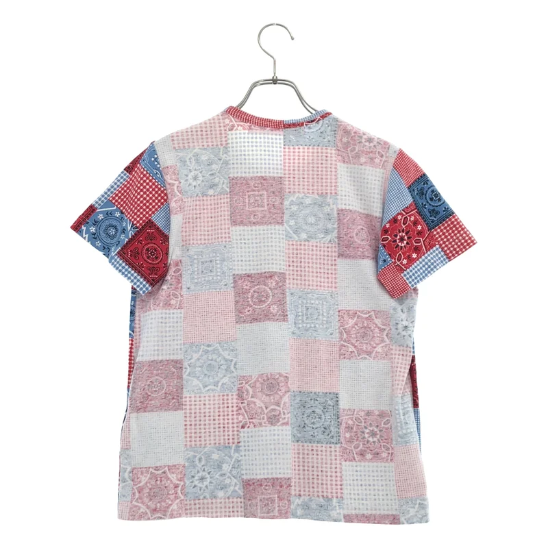 JUNYA WATANABE MAN PINK / ジュンヤワタナベマンピンク | 2003AW | パッチワーク プリント Tシャツ |