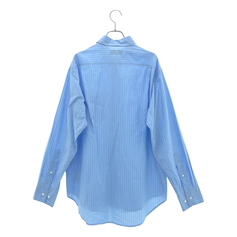 marka / マーカ | 2026SS | Organic Cotton Stripe Regular Collar Shirt / オーガニックコットンストライプレギュラーカラーシャツ | M | メンズ