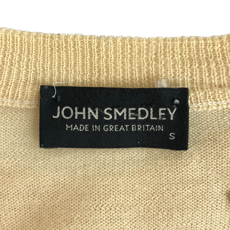 JOHN SMEDLEY / ジョンスメドレー | ウール クルーネックニット | S | メンズ