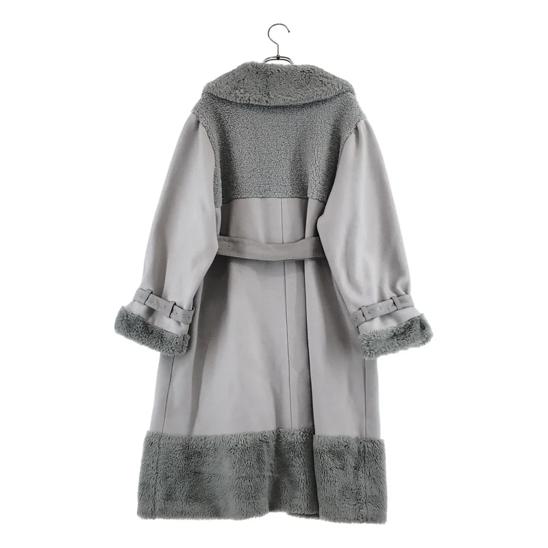 rurumu: / 縷縷夢兎るるむう | 2019AW | majority CT / ウール混 フェイクムートンコート | FREE | レディース