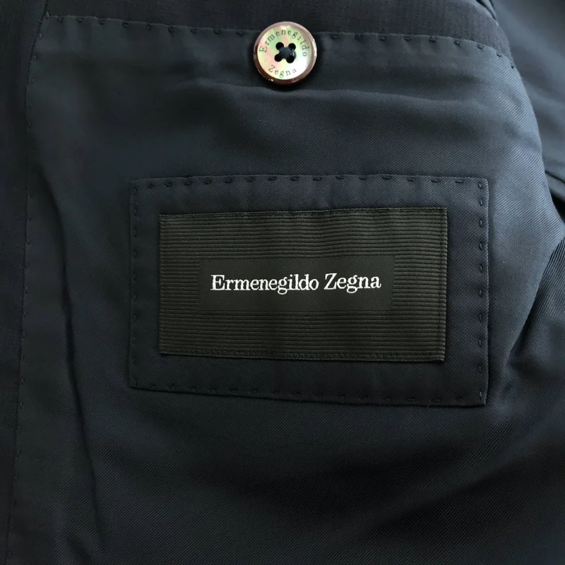 Ermenegildo Zegna / エルメネジルドゼニア | ウール カシミヤ テーラードジャケット | 48 | メンズ