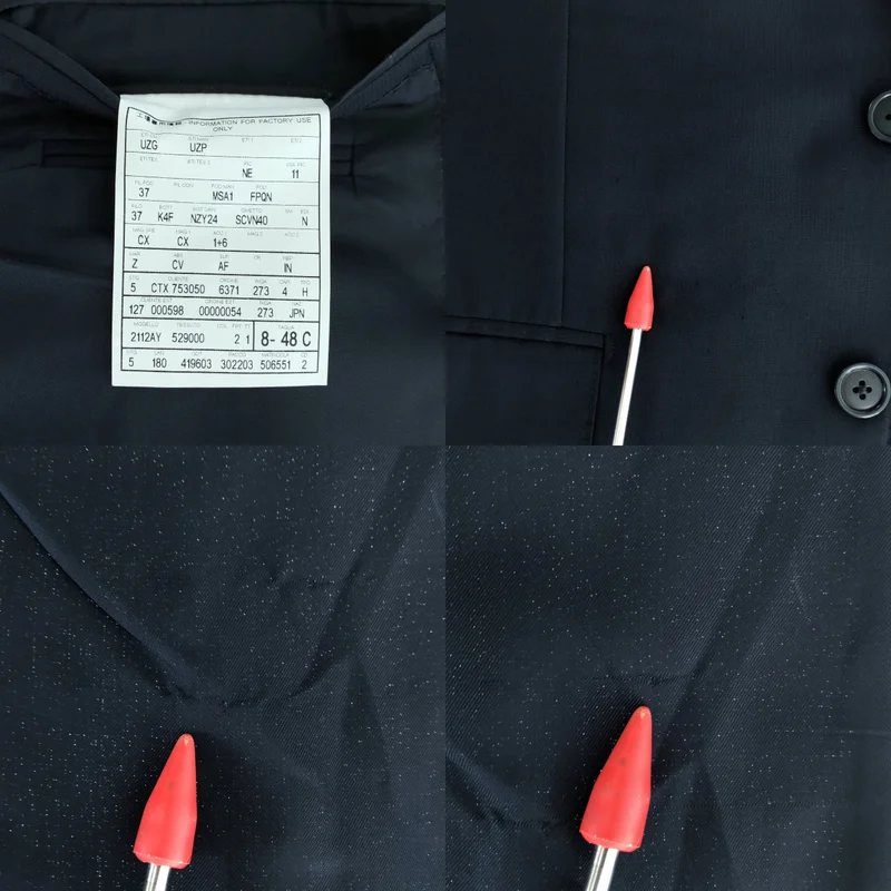 Ermenegildo Zegna / エルメネジルドゼニア | ウール カシミヤ テーラードジャケット | 48 | メンズ