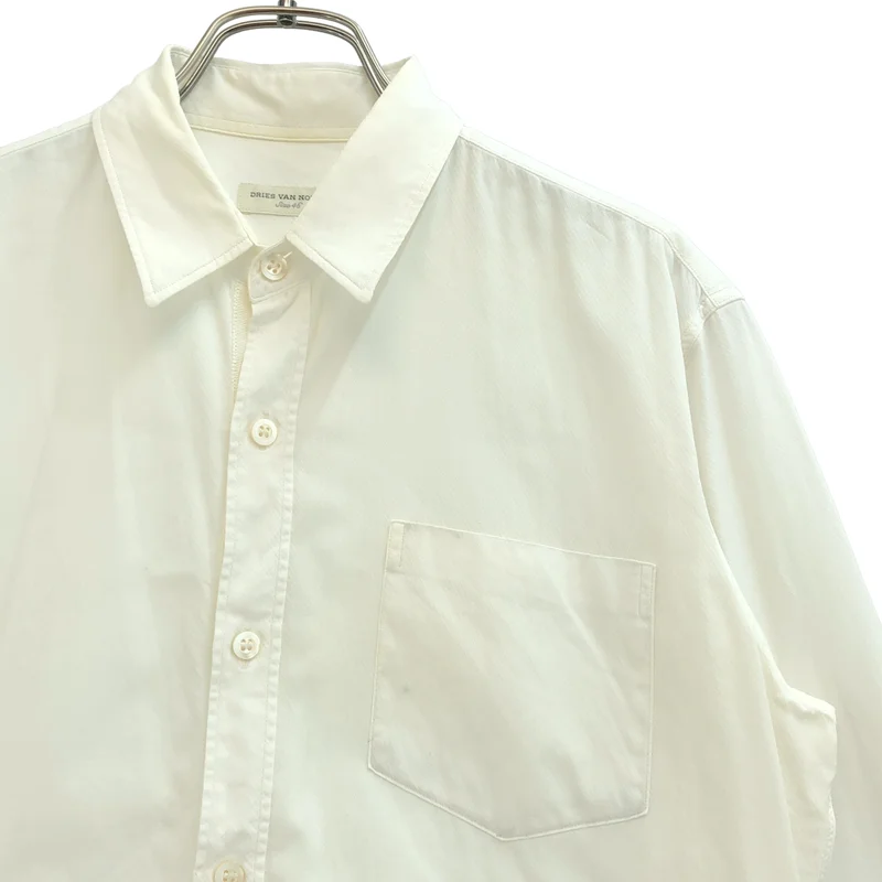 DRIES VAN NOTEN / ドリスヴァンノッテン | コットン スタンダードシャツ | 46 | メンズ