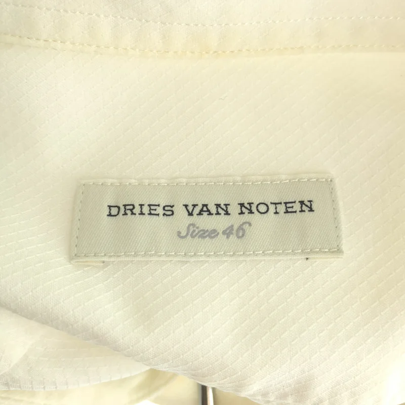 DRIES VAN NOTEN / ドリスヴァンノッテン | コットン スタンダードシャツ | 46 | メンズ