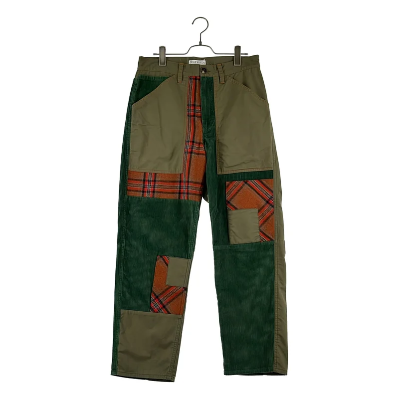 JW Anderson / ジェイダブルアンダーソン | コーデュロイ パッチワーク ファティーグパンツ | 46 | メンズ