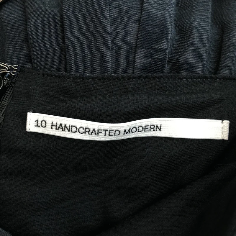 TENNE HANDCRAFTED MODERN / テンハンドクラフテッドモダン | レーヨン リネン ノースリーブ コクーンドレス | F | レディース