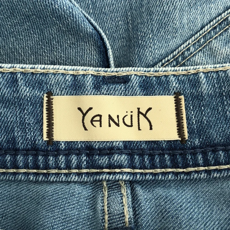 YANUK / ヤヌーク | Really Light ルーズストレート"JOAN" デニム パンツ | 26 | レディース