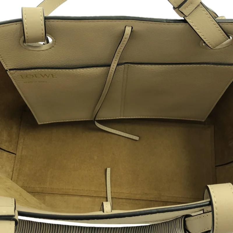 LOEWE / ロエベ | アナグラム スモール レザー トートバッグ | – KLD