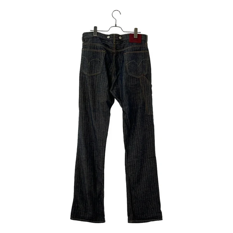 HYSTERIC GLAMOUR / ヒステリックグラマー | KINKY JEANS ヘリンボーン デニムペインターパンツ | F | メンズ