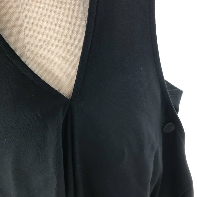 Yohji Yamamoto FEMME / ヨウジヤマモトファム | 2023AW | ウール混 サスペンダースカート | 2 | レディース