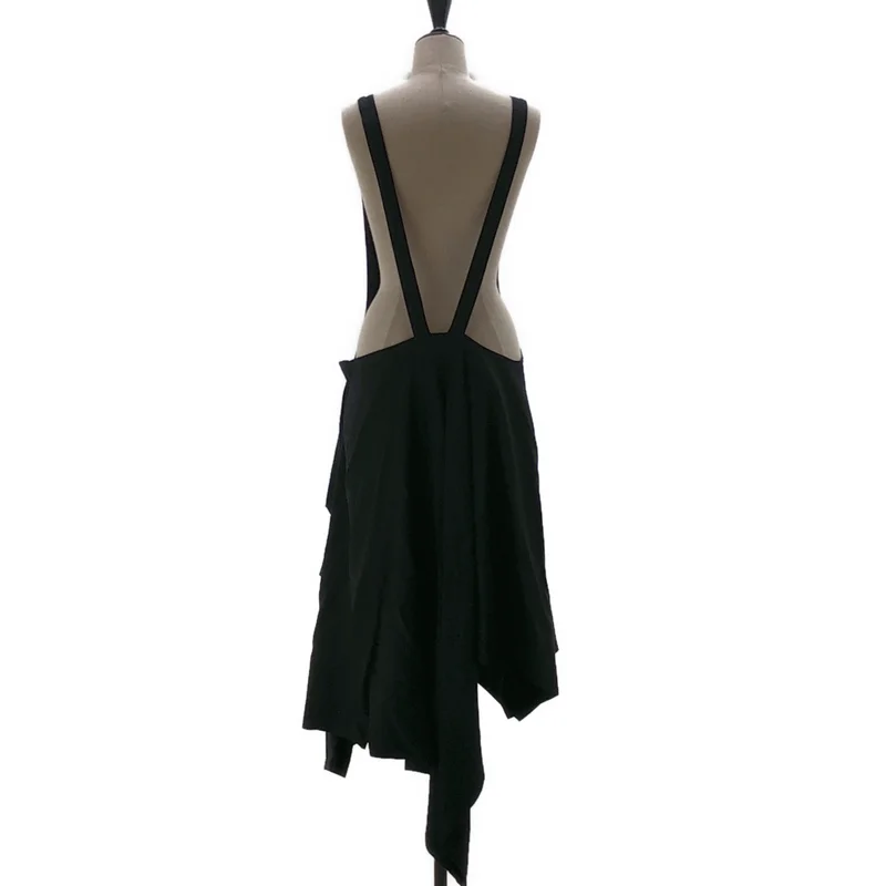 Yohji Yamamoto FEMME / ヨウジヤマモトファム | 2023AW | ウール混 サスペンダースカート | 2 | レディース